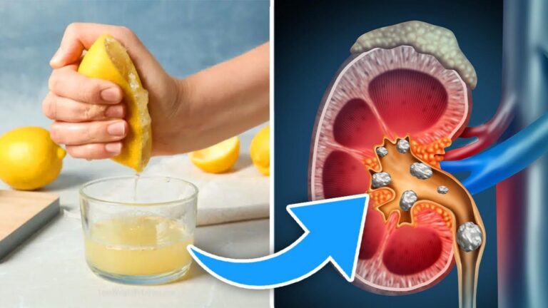 This little-known trick can help prevent kidney stones using lemon juice…