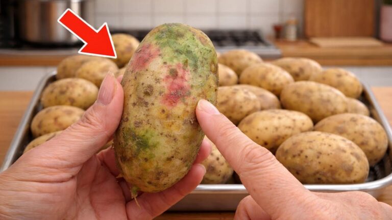 This simple technique keeps potatoes fresh for months… don’t let sprouts ruin your meals!