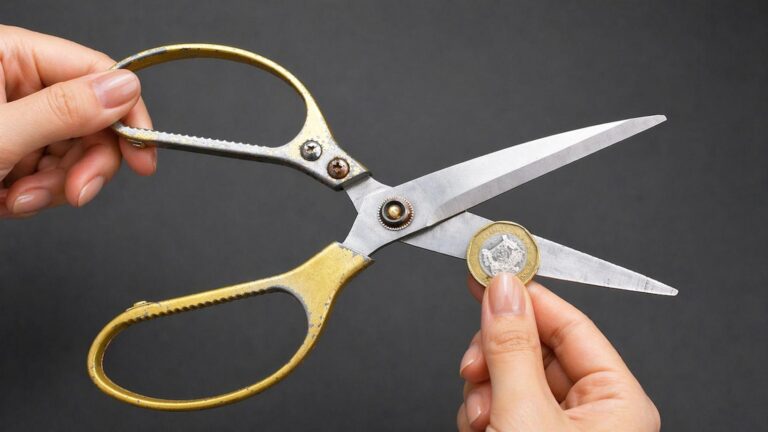 This simple trick makes your scissors sharper than ever… you won’t believe the results!
