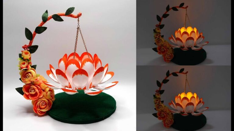 This forgotten trick transforms plastic spoons into stunning candle holders…