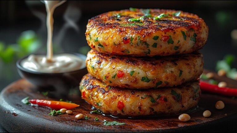 This forgotten trick makes vegan patties crispy outside and juicy inside…
