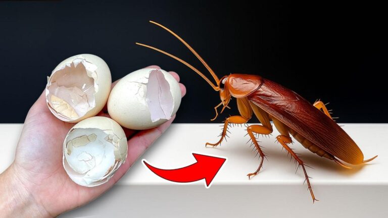 This simple strategy turns eggshells into your best defense against cockroaches…