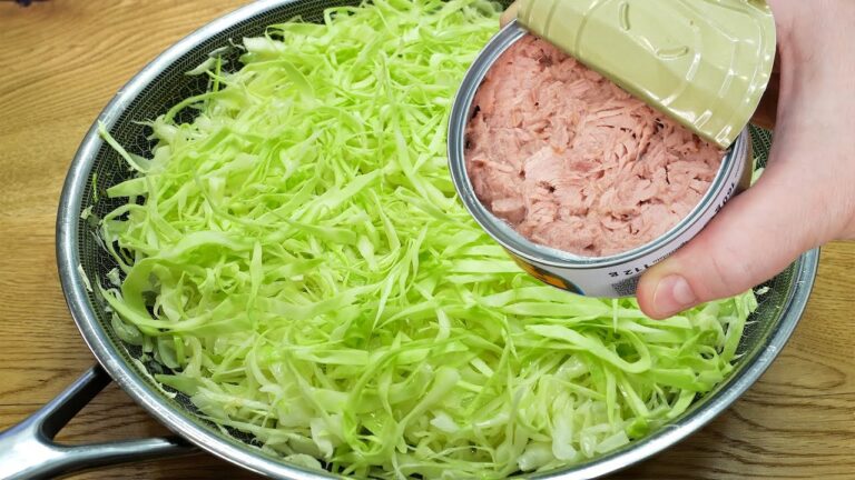 3 Easy ASMR Cabbage Recipes You Can Make with Tuna and Potatoes at Home!