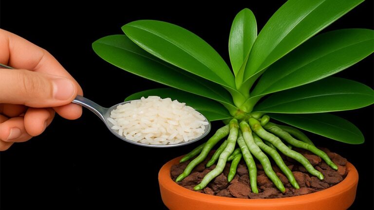 One Teaspoon for 10x More Orchid Blooms: Discover the Secret!