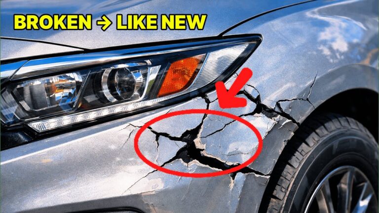 Revive 5 Broken Car Bumpers with This Simple Soldering Iron Hack!