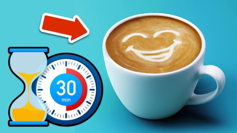Drink Coffee in 30 Minutes: 5 Surprising Benefits You Need to Know!