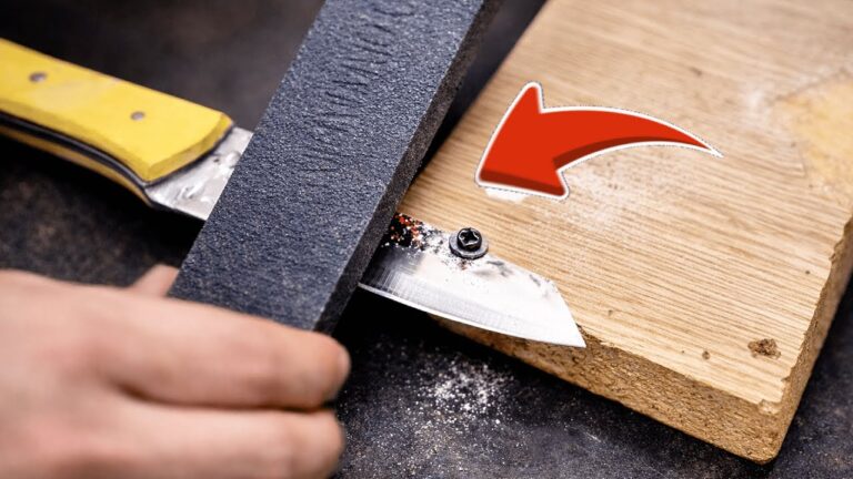 Sharpen Your Knife Like a Pro: 1 Simple Trick Millions Don’t Know!