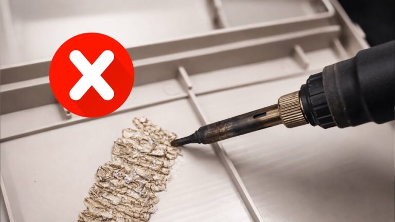 Repair Broken Plastic in 1 Minute: 5 Easy Steps to Weld It Like New!