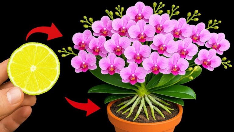 Revive Your Old Orchids: 5 Easy Steps with Lemon for Instant Blooming!