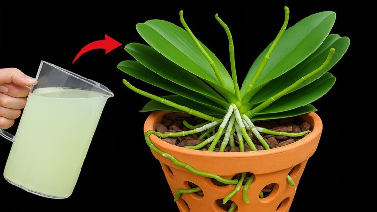 5 Secrets to Making Your Flowerless Orchid Bloom All Year with Shiny Leaves and Roots!