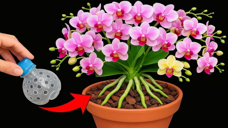 Place This Under Orchids: 7 Tips for Year-Round Blooms Without Watering!