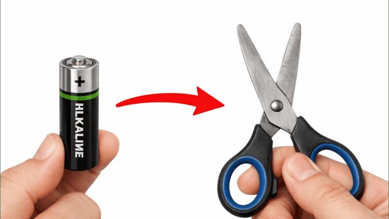 Discover 1 Simple Battery Trick for Razor Sharp Scissors You’ll Wish You Knew Sooner!