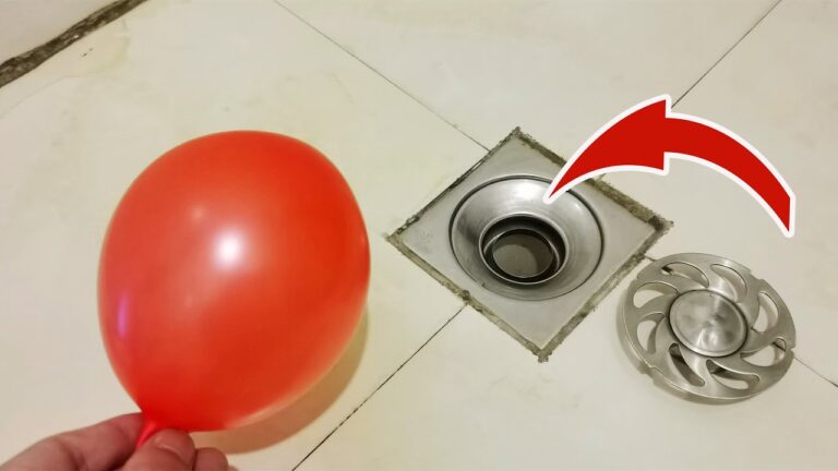 Transform Your Bathroom: 5 Genius Balloon Hacks for Odor-Free Drains!