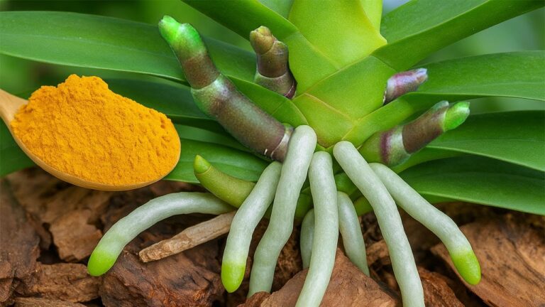 1 Spoon a Week Transforms Your Orchid: Grow Roots and Flowers All Year!