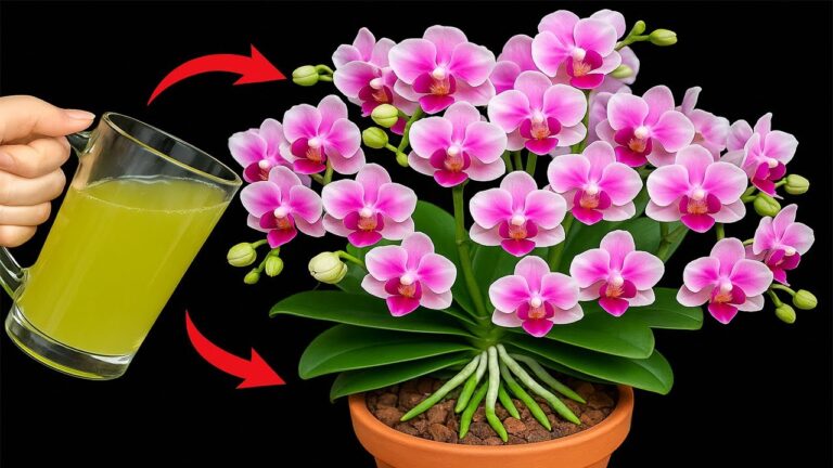 Water This Secret to Make Your Orchid Bloom Year-Round in 3 Easy Steps!