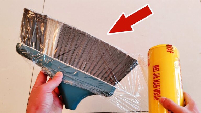 Wrap Your Broom with Plastic Wrap: 7 Life-Changing Hacks You Must Try!