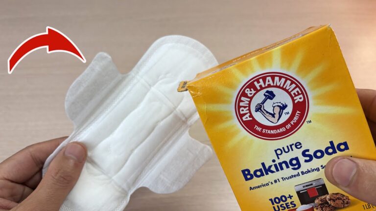 Discover 5 Genius Uses for Baking Soda on Sanitary Pads That Will Blow Your Mind!
