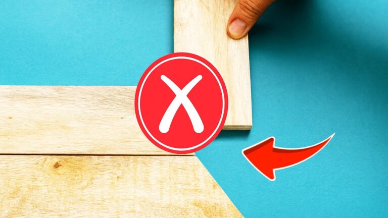 5 Common Carpentry Mistakes and How to Fix the Wrong Wood Joint