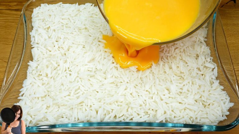 Transform Rice with Eggs: 5 Steps to an Amazing Casserole Recipe!