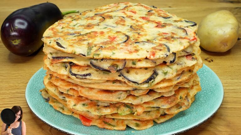Grate 1 Potato and Chop 3 Eggplants – Taste Better Than Meat!