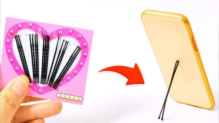 Transform 1 Hairpin into a Handy Phone Stand: Discover this Clever Trick!