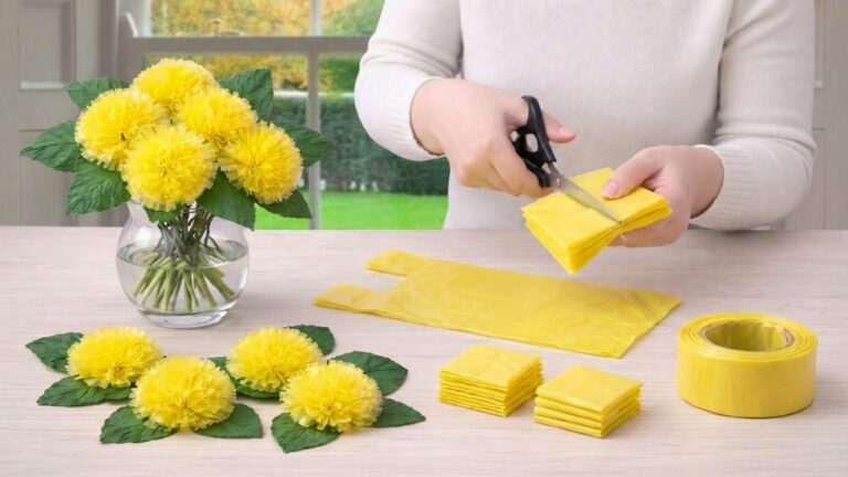 10 Stunning Flower Decor Ideas Using Plastic Shopping Bags!