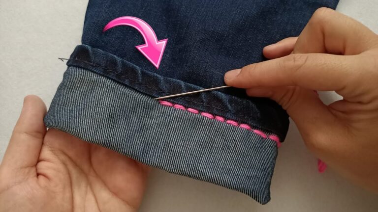 5 Genius Hacks to Hem Your Jeans Without Losing the Original Look!