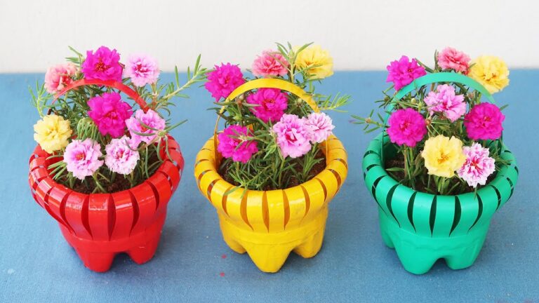 10 Creative Plastic Bottle Flower Pot Ideas You Can Easily Make at Home