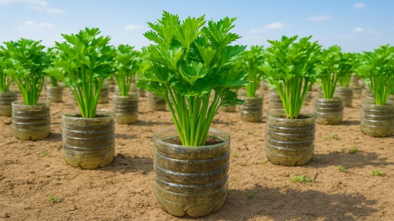 Grow Celery with 3 Easy Tips: Forget Plastic and Well Water!