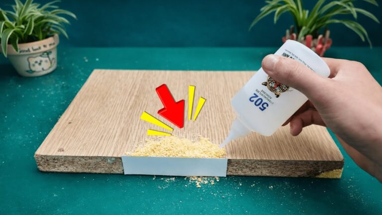 5 Simple Steps to Fix Wood Gaps Using Sawdust and Glue Today!