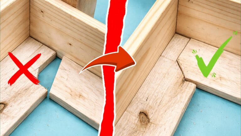 Transform 5 Common Wood Joints with This Simple Fix for Perfect Results