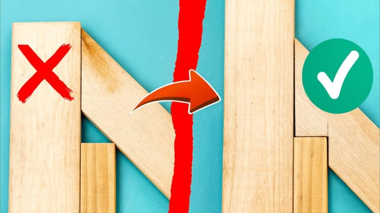 7 Tips for Perfect Wood Joinery: Fix Angle Mistakes for a Flawless Fit!