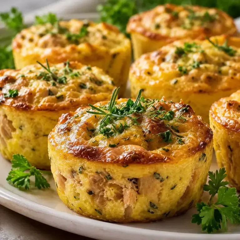 Easy & Delicious Mini Tuna Flans: A Light Recipe You’ll Love