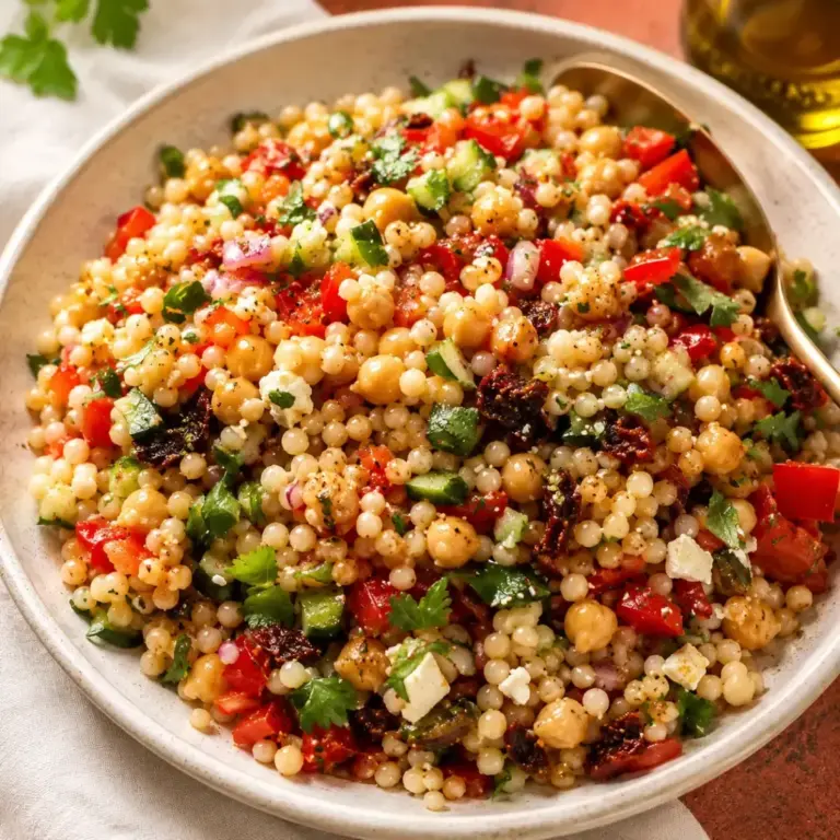 Colorful Fresh Pearl Salad: Easy Summer Recipe You Need to Try