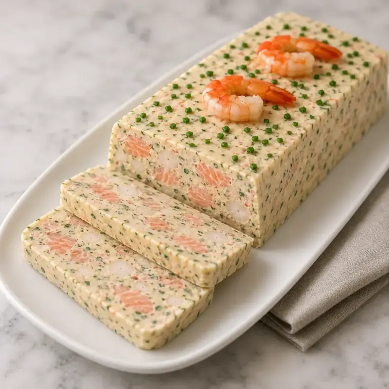 Chic and Delicious Salmon, Shrimp, and Scallop Terrine Recipe